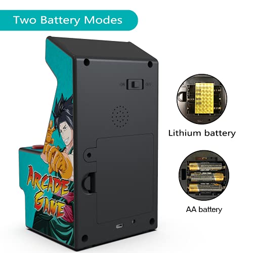 Game Boy Handheld Spielkonsole, 156 Klassische Spielen 2.8-Zoll-Bildschirm tragbare Retro-Videospielkonsole Spieler für Kinder Spielzeug Jungen 4 5 6 7 8 9 10 11 12 Jahre Retro Gameboy Mini Arcade – Bild 7