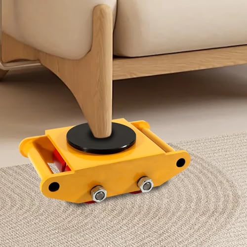 Transpalette à six rouleaux avec rotation 360 pour véhicule de manutention