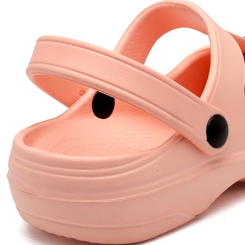 Image of ASIAN Women's INDIGO-07 Comfortable & Light Weight Clogs for Women | Stylish & Anti-Skid Sandals with Adjustable Back Strap for Adult | Waterproof & Everyday Use Mules for Girls and Ladies