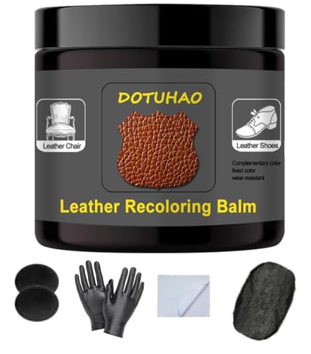 DOTUHAO Brown Leather Recoloring Balm & Scratch Repair