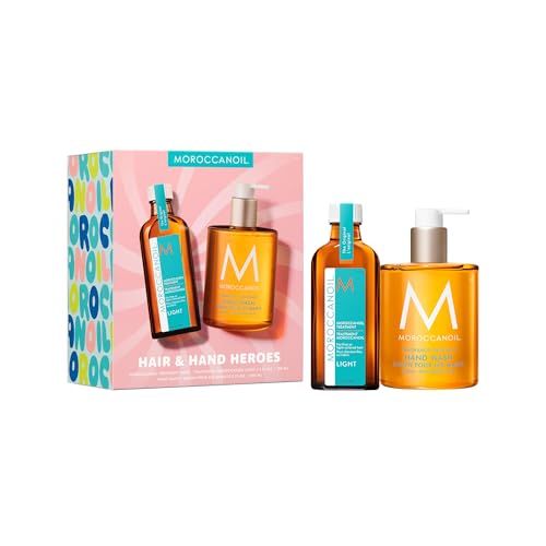 Moroccanoil Treatment Light Hair Oil & Hand Wash Gift Set