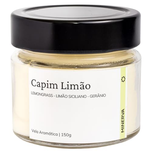 Vela Aromática perfumada aroma de Lemongrass Capim Limao Citrica ...