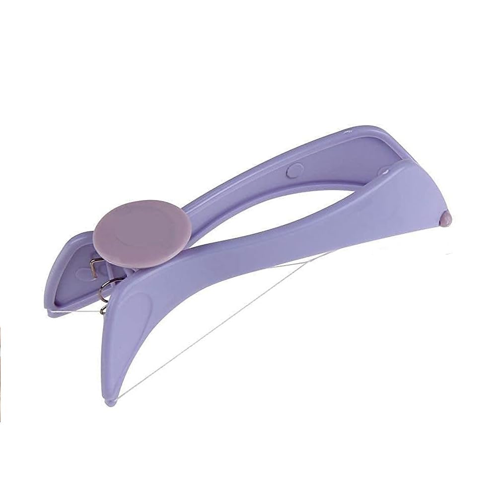 Facial Hair Removal Threading Tool for Women Eyebrow Face Body Hair Remover Manual Threading Epilator Kit with 6 Extra Threads Precision Hair Upper Lip Chin Forehead Peach Fuzz-image-36