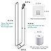 Conworld Toilet Paper Storage for 4 Roll Tissue, Over The Tank Toilet Paper Holder, Stainless Steel Rustproof Toilet Paper Holder Wall Mount, for Rv, Bathroom Storage and Organization, Silver, 1 Pack
