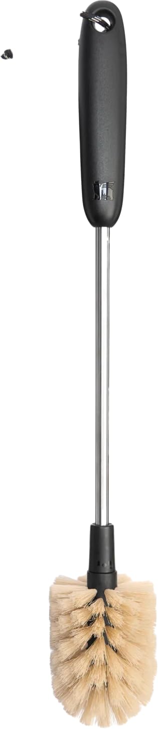 Stanley 1913 Classic Szczotka Do Czyszczenia - Uchwyt Ze Stali Nierdzewnej - 2 Końcówki Szczotek 40 Mm I 60 Mm - Beige