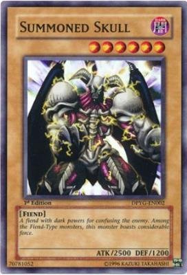Amazon.com: YuGiOh Duelist Pack Yugi Single Card Summoned Skull DPYG-EN002  Super Rare [Toy] by Yu-Gi-Oh! : Toys & Games
