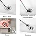 Ehigta Drain Snake 33Inch, Unclog Drain Tool for Bathroom Sink, Shower, Bathtub, Car & Tight Spaces,Flexible Sink Snake Drain Cleaner Tool Set, Sink Declogger, Hair Puller from Drain