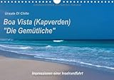 Boa Vista (Kapverden) Die Gemütliche - Impressionen einer Inselrundfahrt (Wandkalender immerwährend DIN A4 quer): Eindrücke unberührter Natur auf der Vista (Kapverden) (Monatskalender, 14 Seiten) - Ursula Di Chito