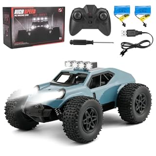 Coche Teledirigido, Coche Acrobático Anfibio Impermeable 4WD De 2,4 GHz