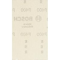 Bosch 10x EXPERT M480 Schleifnetz (für Farbe auf Holz, Hartholz, Ø 80x133 mm, Körnung 400, Professional Zubehör Schwingschleifer) – Ansicht 1