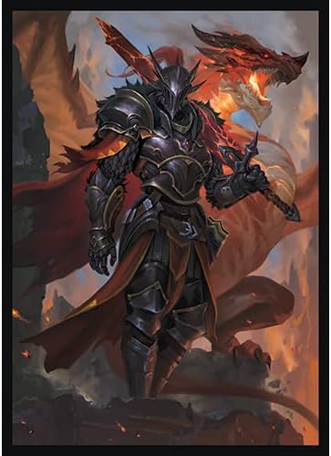 Lance Vaal - Dragon Knight (Endragos) - 100 Card Sleeves (FN23S) - Fantasy North (Matte)