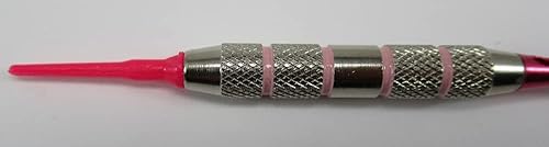 Miniatura 2 de US dardos – Pink Passion – 16 gramos Soft Tip Dardos – Knurled Grip – para las damas – Deluxe Paquete
