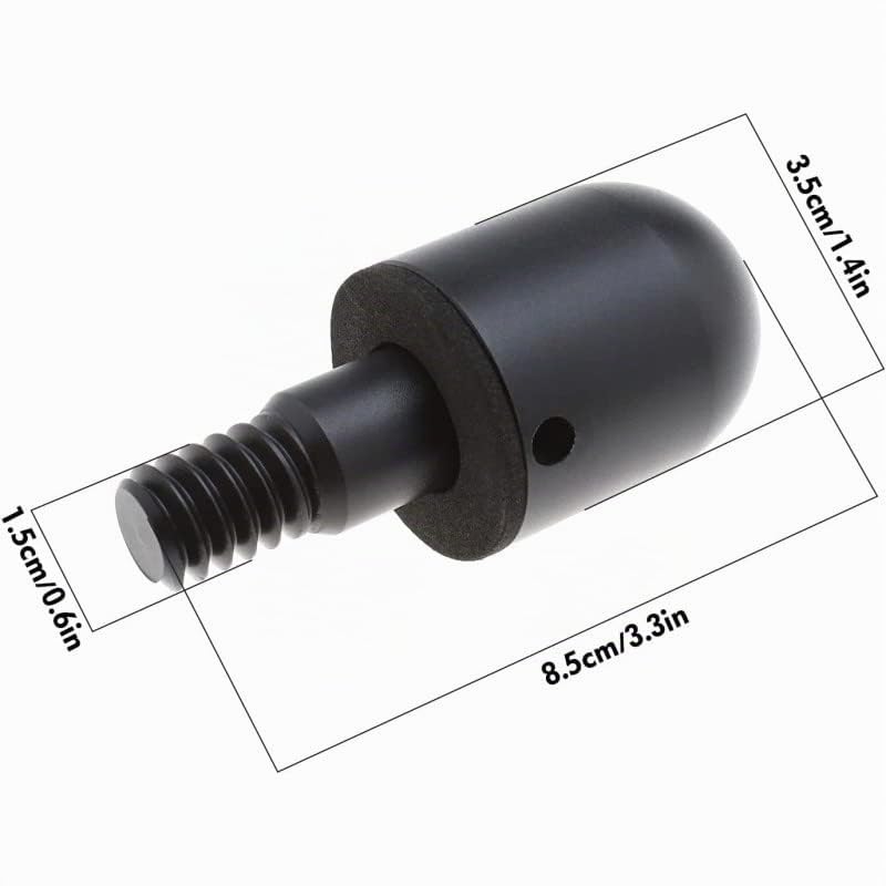 Sound Way 2X Protezioni Rotonde Shock Guardia Chiodo Paraurti Posteriore Auto Anti Collisione Compatibile con Smart ForTwo 451
