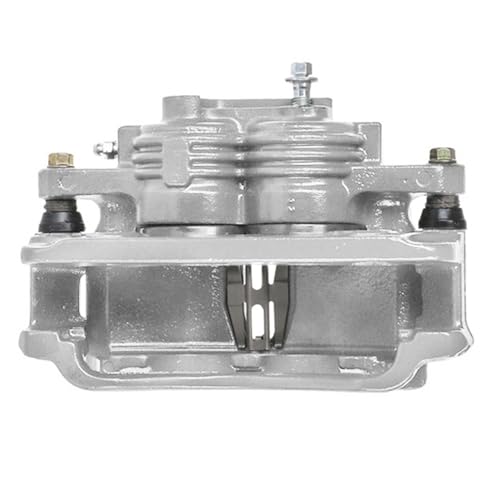 Image of Detroit Axle - Front Right Brake Caliper for Ford 2003-2004 Mustang, Passenger Side Disc Brake Caliper with Bracket Replacement