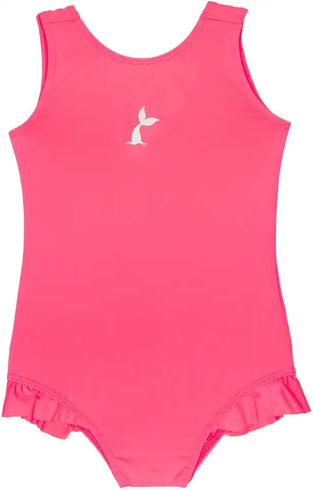 Maiô Infantil Praia Natação Menina Com Proteção Solar Uv