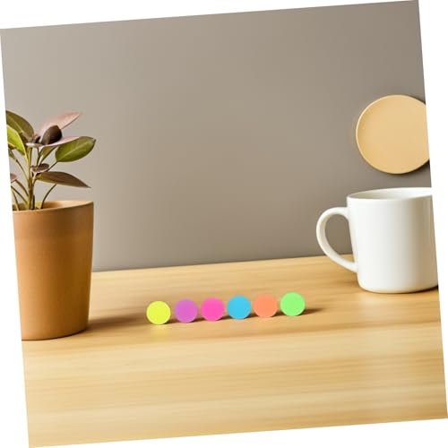 Balles rebondissantes caoutchouc multicolores, petits prix de carnaval - 7
