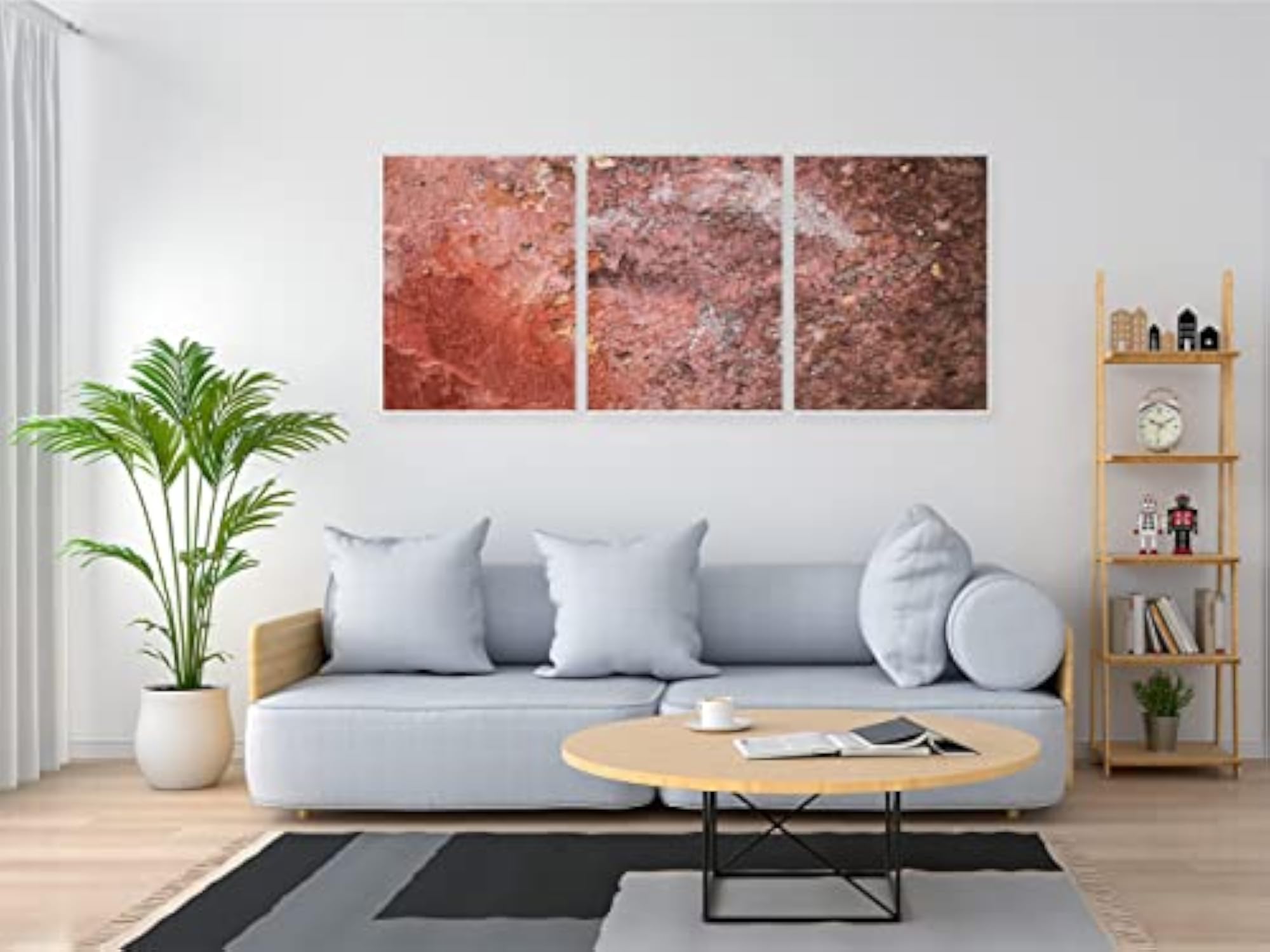 Wooden Framed Canvas - Wall Decor