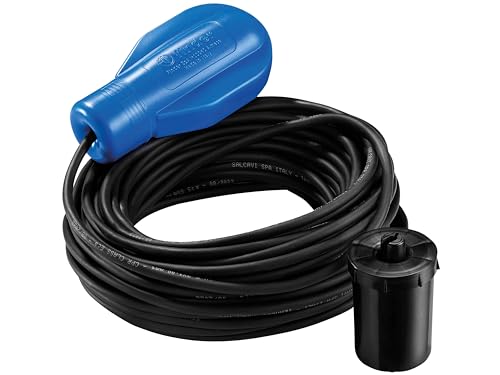 Interrupteur à flotteur Finder pour vidange et remplissage de cuve avec câble étanche de 10m