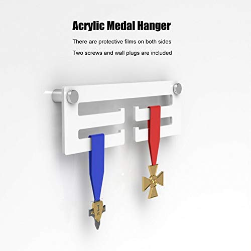 Medailles Display, Medailles Hanger Acryl Prijs Medaille Muurhouder Display Rek voor Opknoping Medailles - Image 4