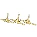 Nigo Industrial Co. 3-Way Tee Brass Hose Fitting, 1/8
