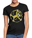 Shirt fällt klein aus, daher bitte eine Nummer größer bestellen und folgende Größenangaben beachten: Länge x Brustweite (flach liegend gemessen) S - 64 x 41 cm, M - 67 x 43 cm, L - 69 x 47 cm, XL - 71 x 50 cm, XXL - 72 x 56 cm