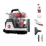 Hoover CleanSlate Plus Portable Carpet + Upholstery Spot Cleaner Machine, Powerful Suction with Versatile Tools, Pet Stain Remover, Car and Auto Detailer, Pair with Hoover Carpet Cleaner Solution