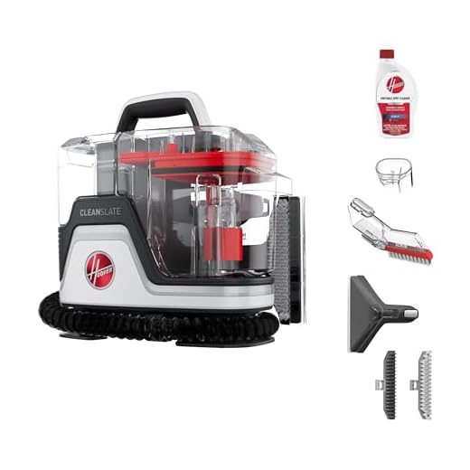 Hoover CleanSlate Plus Carpet & Upholstery Spot Cleaner, Stain Remover, Portable, FH14050, White