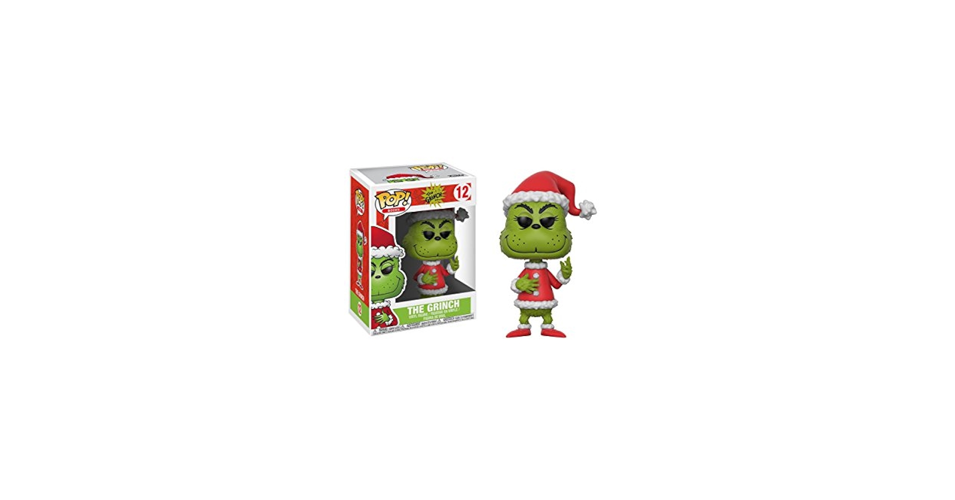 FUNKO POP フィギュア グリンチ GRINCH クリスマス ファンコ Funko POP! Deluxe: How the Grinch Stole Christmas Grinch 4.2