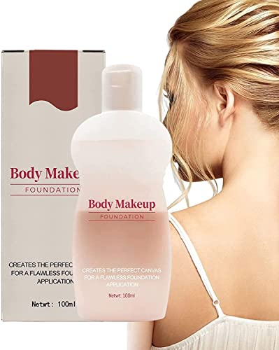 Base de maquillaje corporal, base de maquillaje facial y corporal, base de maquillaje de piernas y cuerpo, impermeable, cobertura completa para todo tipo de piel (1 unidad)