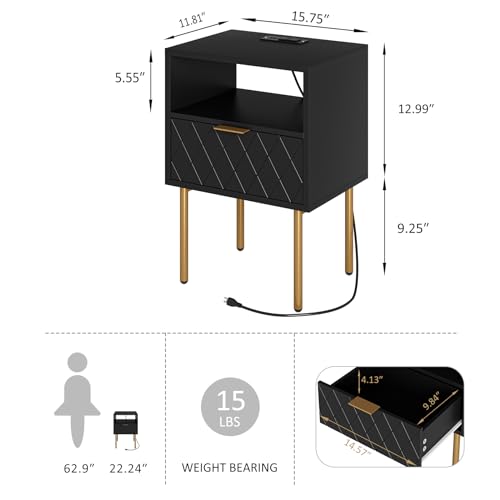 Mejores precios y opiniones de Mesas noche mueble para comprar online. 35 Imagen adicional