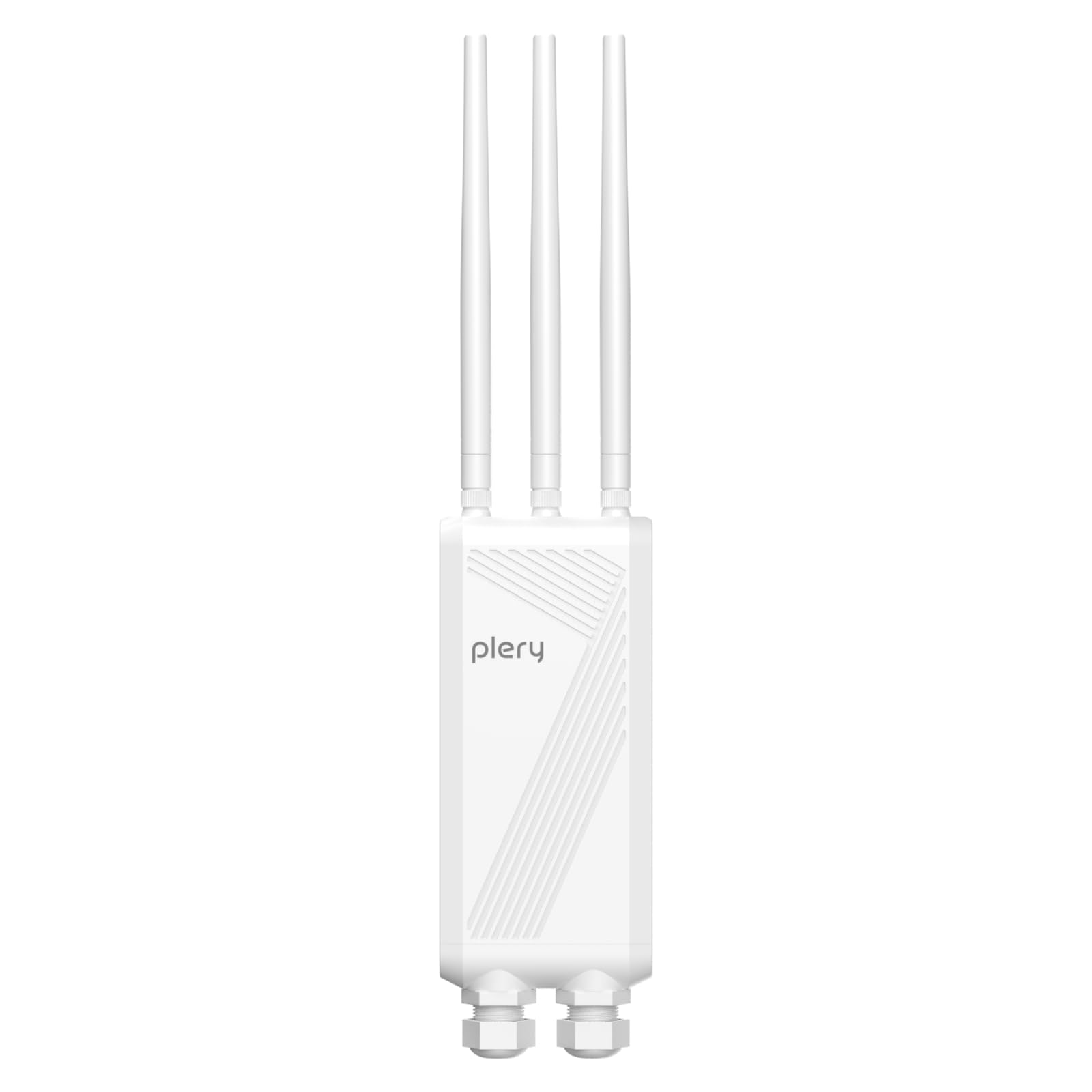 BE3600 WiFi 7 Outdoor WLAN Access Point WLAN Verstärker Mit PoE | Lange Reichweite WLAN Repeater Outdoor, 688Mbit/s 2,4GHz 2882Mbit/s 5Ghz Mit 3*5dBi Antennen, IP66 Wetterfestes Gehäuse
