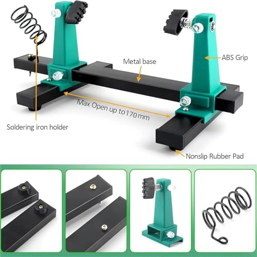 Pince à souder rotative à 360 degrés avec plaque de base stable - 7