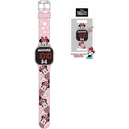 Relógio LED Minnie