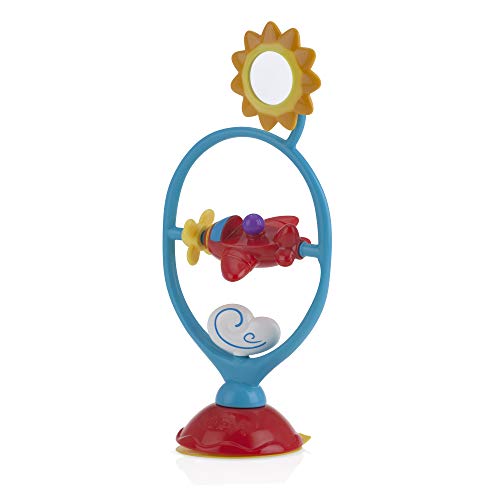 Image of Nuby Whirly Wings with Suction Base, High Chair Interactive Toy for Early Development