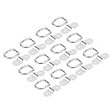 CFTGIW Gancio di Traino per Rimorchio per Auto, Ancoraggio Sicuro, per Camion, Furgone, Suv, Pacchetto di Lavoro per barche. Anello di carico. Ganci di Traino per Auto. Anello di Ancoraggio.