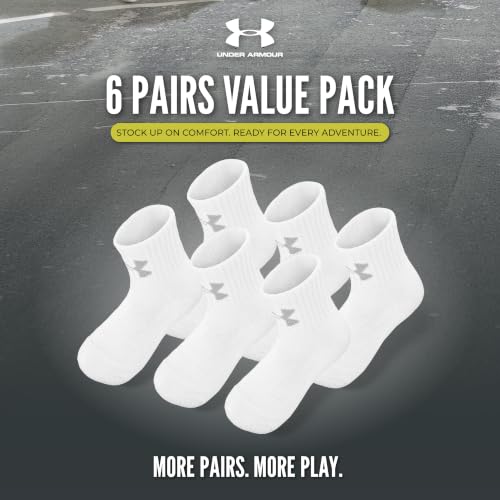 Image of Under Armour boys Multi Pack Quarter Sock