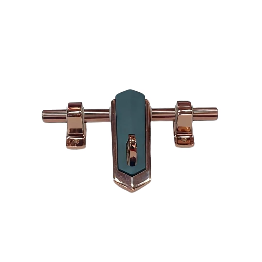 Rose Gold and Black Aldrop | Dual-Tone Premium Door Lock for Stylish Interiors (8 inch)-image-40