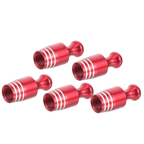 Toddmomy 5pcs Decorative Tire Valve Caps Novelty Shaped Replacement for Cars Trucks and Motorcycles Prevent Leakage Material Valve Lifespan