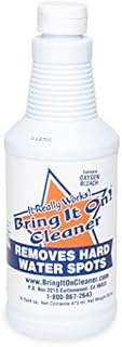 Grout Cleaner, Hard Water Stain Remover, Remove Spots on Shower Door, Clean Tile, Fiberglass, Windows, Grout Lines Bring It On Cleaner 16 Ounce