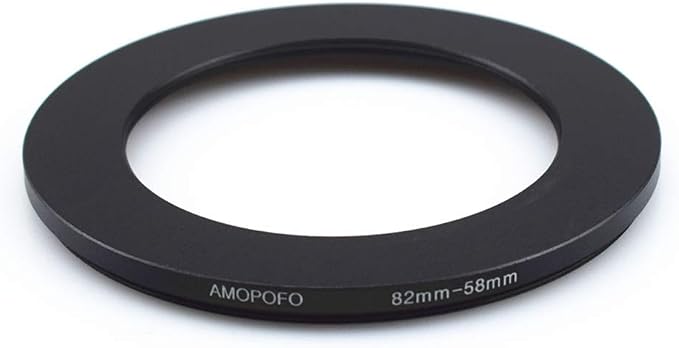 Anillo Adaptador Metal 82mm a 58mm Step Down miniatura 3