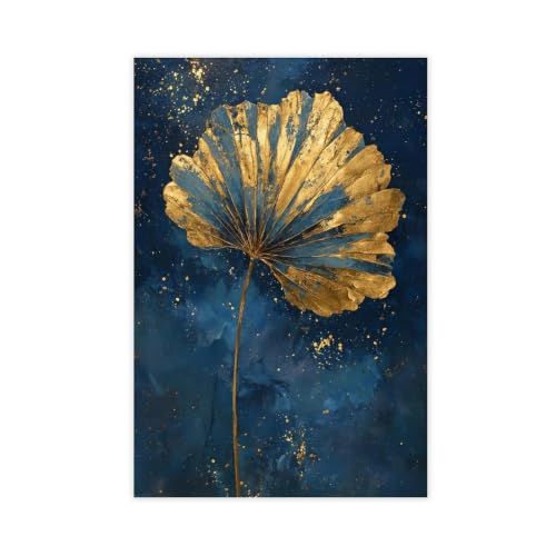 Peinture sur toile pour raviver les murs blancs du salon