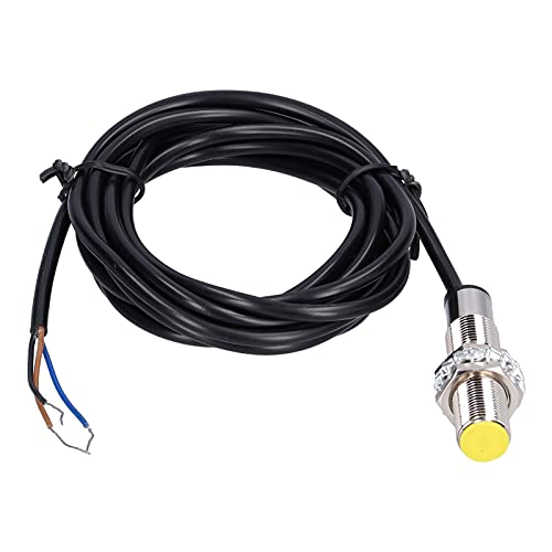 TenNuoDa Näherungsschalter Induktiver Sensor, Induktiver Schalter M12 PNP Öffner Eingebetteter Universal DC6-36V Induktiver Näherungssensor-Erkennungsschalter Cover