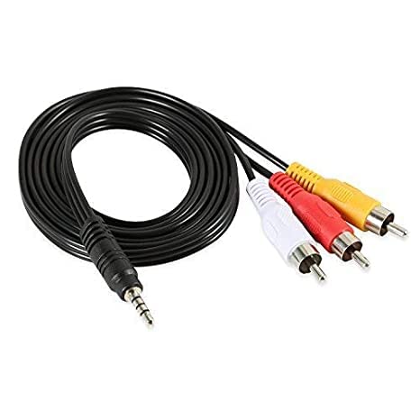 3.5mm 1/8" TRRS to 3 RCA Male Cable 3rca to AUX Cable Cord for TV,Smartphones,MP3, Tablets,Speakers,Home Theater (3 Meter/10 Feet)(Red,White,Yellow) (B0C571V91C) Amazon Price History, Amazon Price Tracker