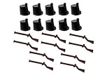  LEGO Imperial Guard Soldaten-Helm, 10 Stück und Muskets x 10 – für die Verwendung mit Piraten-Minifiguren und Sets