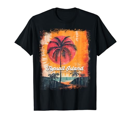 Topsail Island North Carolina Vacanze NC Vacanze Spiaggia Maglietta