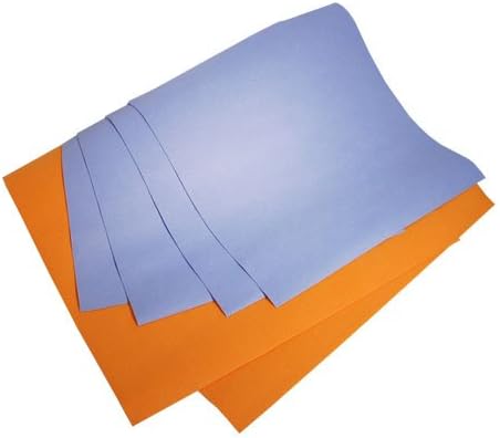 6 pcs Chamois Value Pack - 2 Large Orange & 4 Small Blue