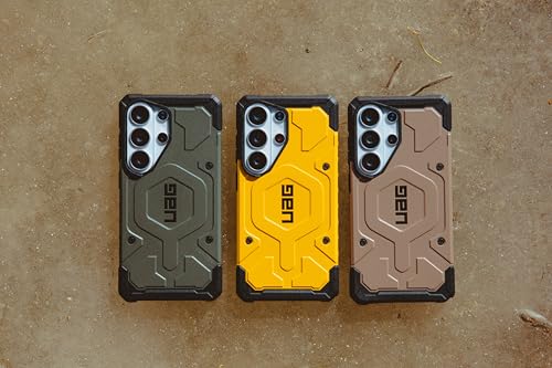 Image of Urban Armor Gear UAG Designed for Galaxy S26 Ultra 5G Case, Pathfinder - Compatible with Magnetic Charging Armor Shell Impact-Resistant Rugged Military Drop Tested Protective Cover - Heritage Yellow