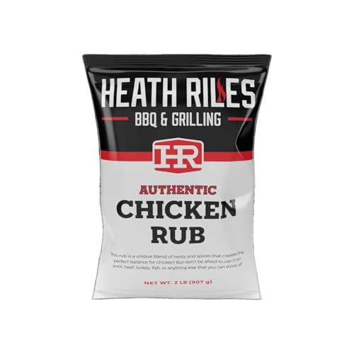 Heath Riles BBQ Rub - Chicken Seasoning, Champion Pitmaster Recipe,