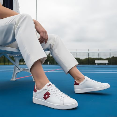 Image of Lotto Men Autograph OG Slip On Leather Sneakers