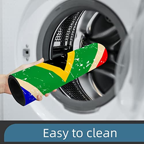 Vbfofbv Rug For Bedroom, Bath Mat, Kitchen Rug, Washable Throw Rug For Kitchen, Laundry, Doorway, Porch, Flag Of South Africa #TOP6